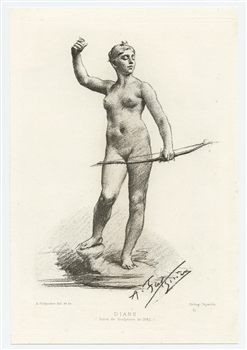 Alexandre Falguiere Diane