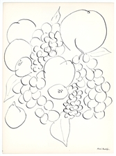 Henri Matisse lithograph, 1938