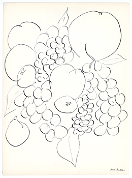 Henri Matisse lithograph Verve