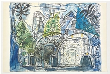Marc Chagall "The Magic Flute" for Metropolitan Opera