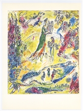 Marc Chagall "The Sources of Music" Metropolitan Opera