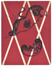 Wassily Kandinsky lithograph for XXe Siecle, 1957