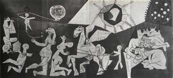 Pablo Picasso lithograph "La Paix "