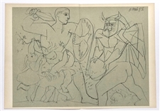 Pablo Picasso "La Guerre"
