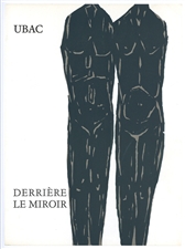 Raoul Ubac original lithograph, 1966, derriere le miroir, maeght