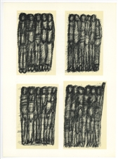 Raoul Ubac lithograph, 1966, derriere le miroir, maeght