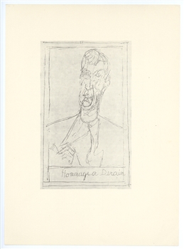 Alberto Giacometti lithograph
