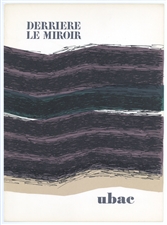 Raoul Ubac original lithograph, 1972, derriere le miroir, maeght