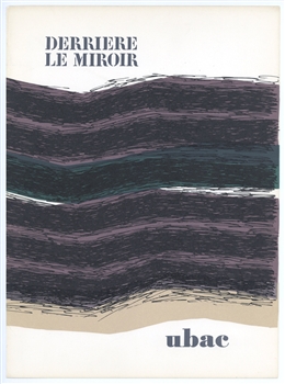 Raoul Ubac original lithograph, 1972, derriere le miroir, maeght