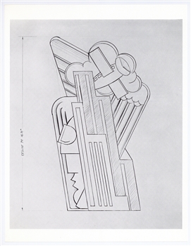 Roy Lichtenstein Salute to Airmail