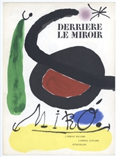 Joan Miro original lithograph, 1967