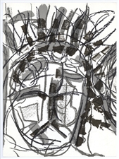 Jean-Paul Riopelle original lithograph "Arctique" 1974