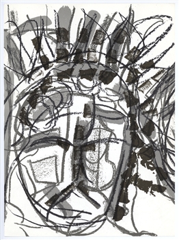 Jean-Paul Riopelle original lithograph 1974