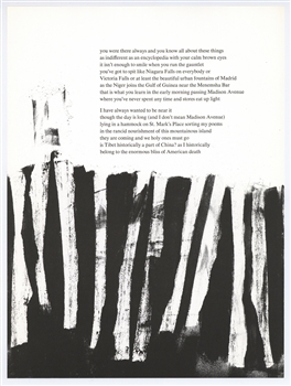 Michael Goldberg lithograph