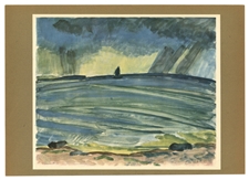 Erich Heckel watercolor