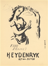 Gerrit Hondius lithograph Improvisations