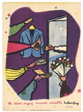 Joseph Hirsch lithograph Improvisations