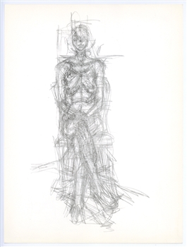 Alberto Giacometti lithograph, 1954
