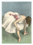 Edgar Degas pochoir Danseuse