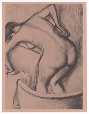 Edgar Degas - Figure Study