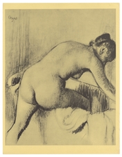 Edgar Degas - Figure Study