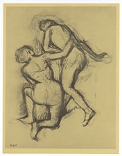 Edgar Degas - Figure Study