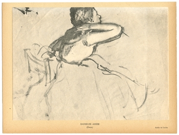 Edgar Degas Danseuse