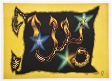 Jean Lurcat lithograph - Signs of the Zodiac: Scorpio