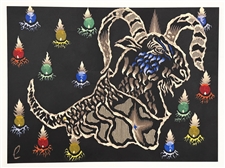 Jean Lurcat lithograph - Signs of the Zodiac: Aries