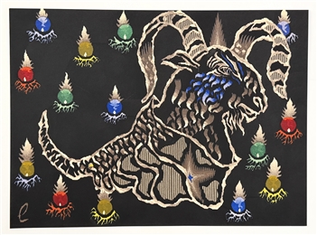 Jean Lurcat lithograph Signs of the Zodiac Aries