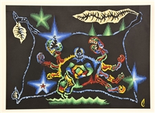 Jean Lurcat lithograph Signs of the Zodiac Cancer
