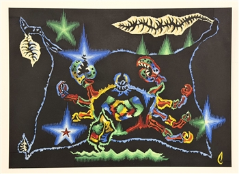 Jean Lurcat lithograph Signs of the Zodiac Cancer