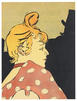 Toulouse-Lautrec lithograph La Goulue