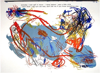 Asger Jorn original lithograph, 1964