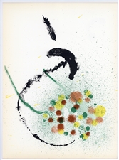 Joan Miro original lithograph (Composition III), 1963