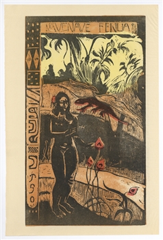 Paul Gauguin "Nave Nave Fenua"