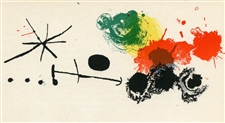 Joan Miro original lithograph | Mourlot Press