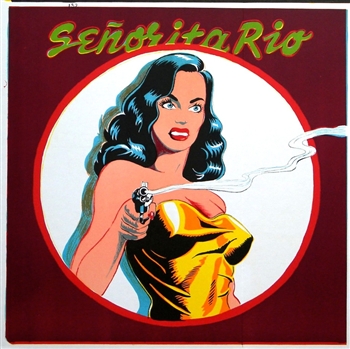 Mel Ramos original lithograph "Senorita Rio"