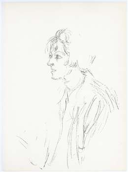 Alberto Giacometti original lithograph, 1964