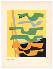 Alberto Magnelli 1951 silkscreen