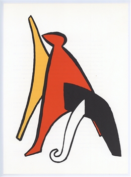 Alexander Calder original lithograph | Stabiles