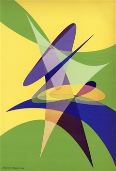 Simonetta Vigevani Jung lithograph, 1955