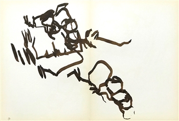 Eduardo Chillida original lithograph, 1961