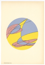 Simonetta Vigevani Jung lithograph, 1955