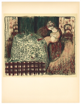Edouard Vuillard lithograph Maternite