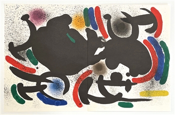 Joan Miro "Original Lithograph VII" 1972