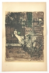 Edouard Vuillard lithograph "Couverture de l'Album"