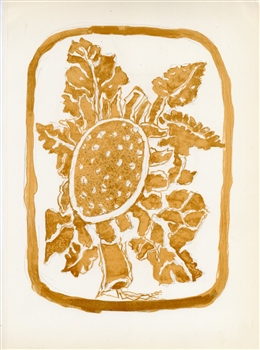 Georges Braque lithograph, Verve 1955