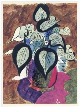 Georges Braque lithograph, 1955