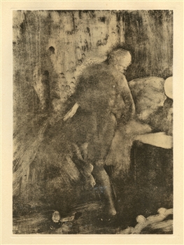 Edgar Degas monotype